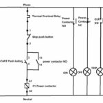 dol starter control diagram