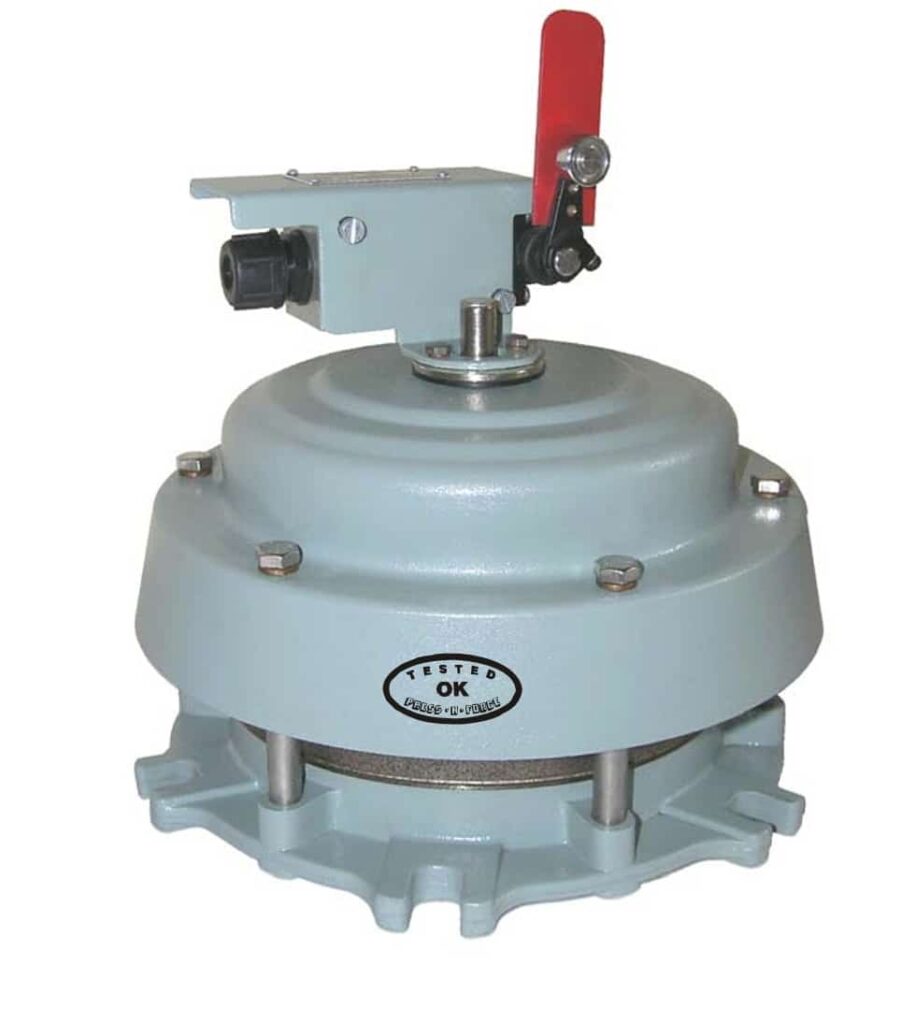 PRV diagram with micro switch installed to give trip command 