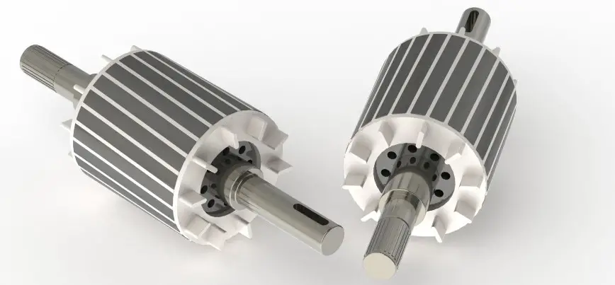 Induction motor Rotor (Squirrel Cage Rotor)